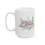 Ceramic Mug, (11oz, 15oz) - Fundraiser Options