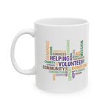 Ceramic Mug, (11oz, 15oz) - Fundraiser Options