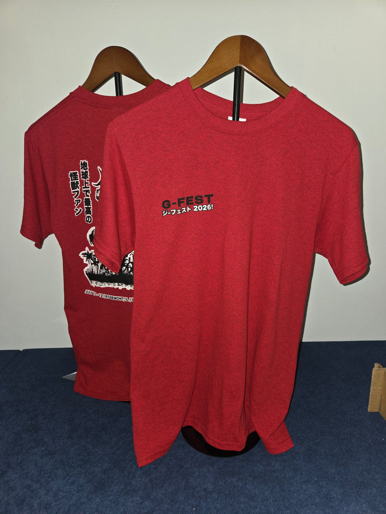GFest 2026 Official T-Shirt - Heather Red