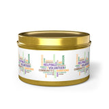 Tin Candles (4 & 8 oz., 5 Scents Available) - Fundraiser Options