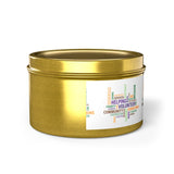 Tin Candles (4 & 8 oz., 5 Scents Available) - Fundraiser Options