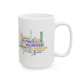 Ceramic Mug, (11oz, 15oz) - Fundraiser Options