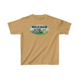 Where the Kaiju Are - Kids Heavy Cotton™ Tee