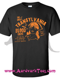 Just A Little Pinch!  Transylvania Blood Drive Kitschy Vempire Nurse Tee - Aardvark Tees - Tees that Please