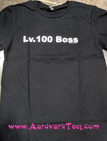 Lv.100 Boss - That's How Mafia Works! - Aardvark Tees - Tees that Please