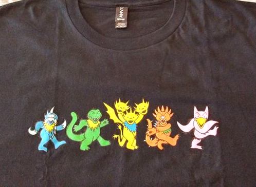 Dead Kaiju - Grateful Dead Giant Monster Parody - Unisex T-Shirt